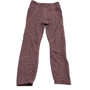 Joylab reddish pink womens leggings sz XS yoga gym exercise activewear